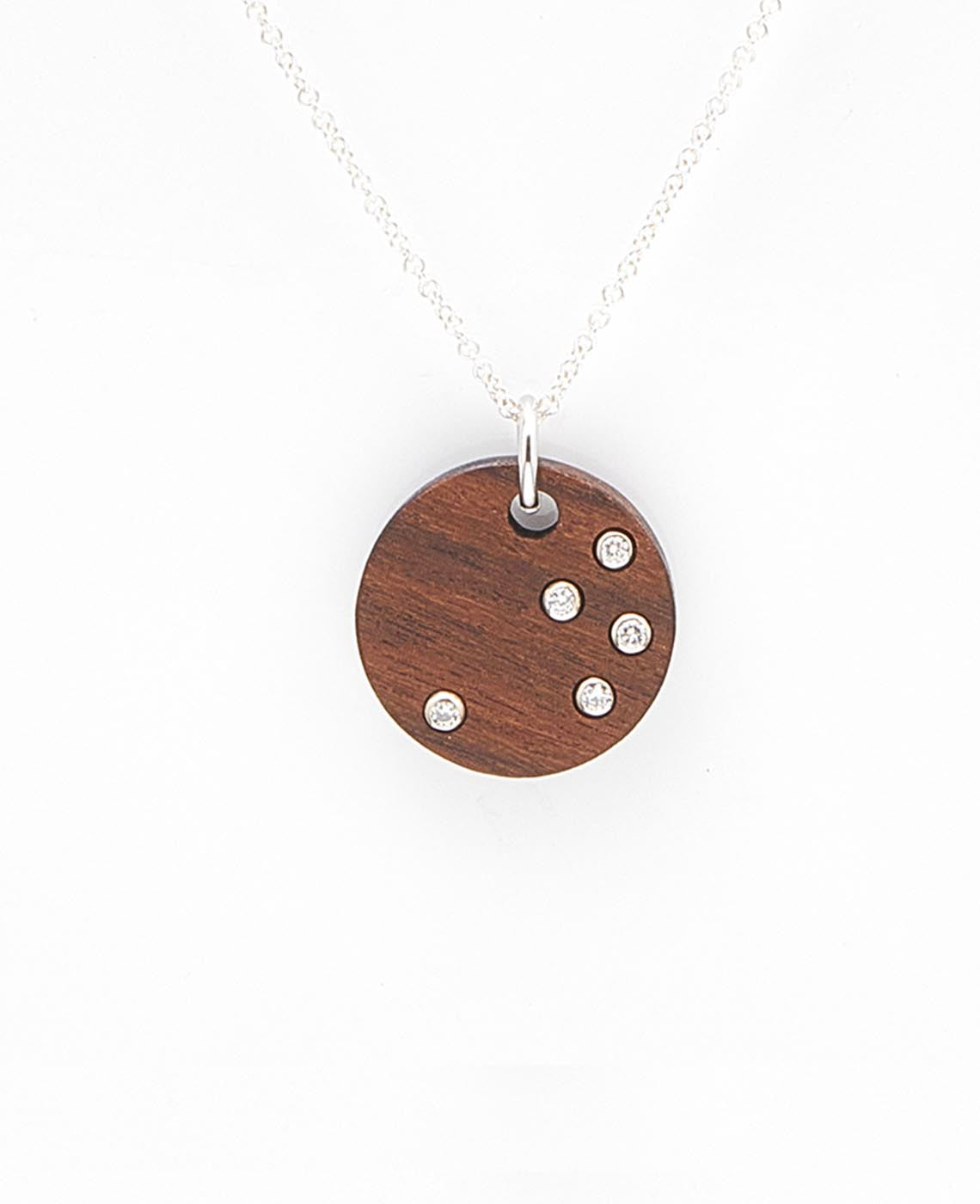 5 DIAMOND ROUND - White Gold