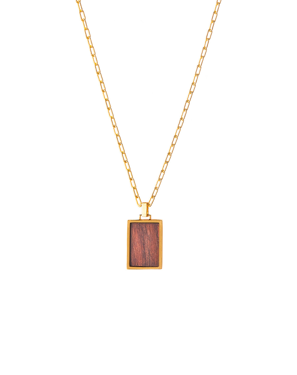 GOLD FRAME PENDANT