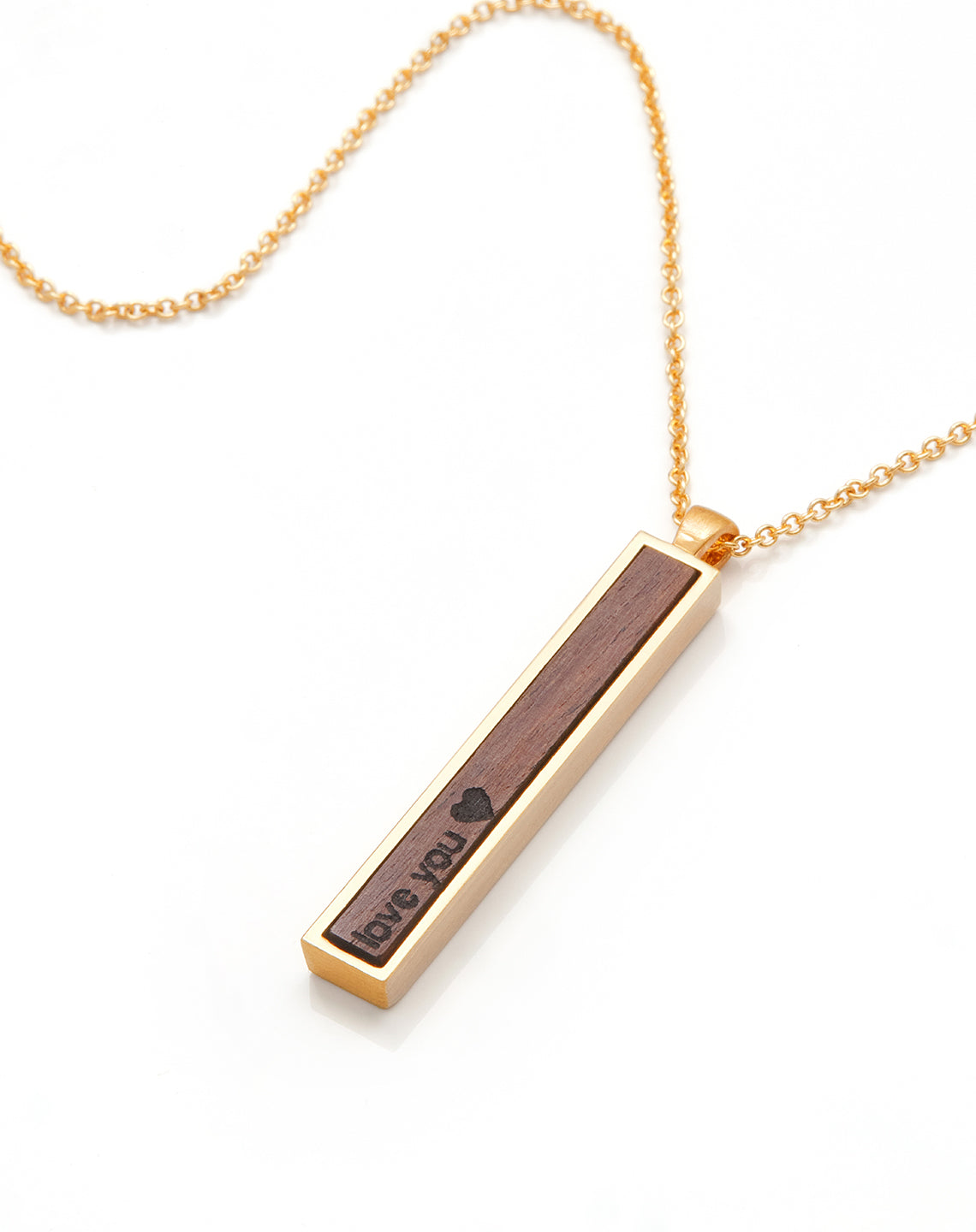 GOLD BAR PENDANT