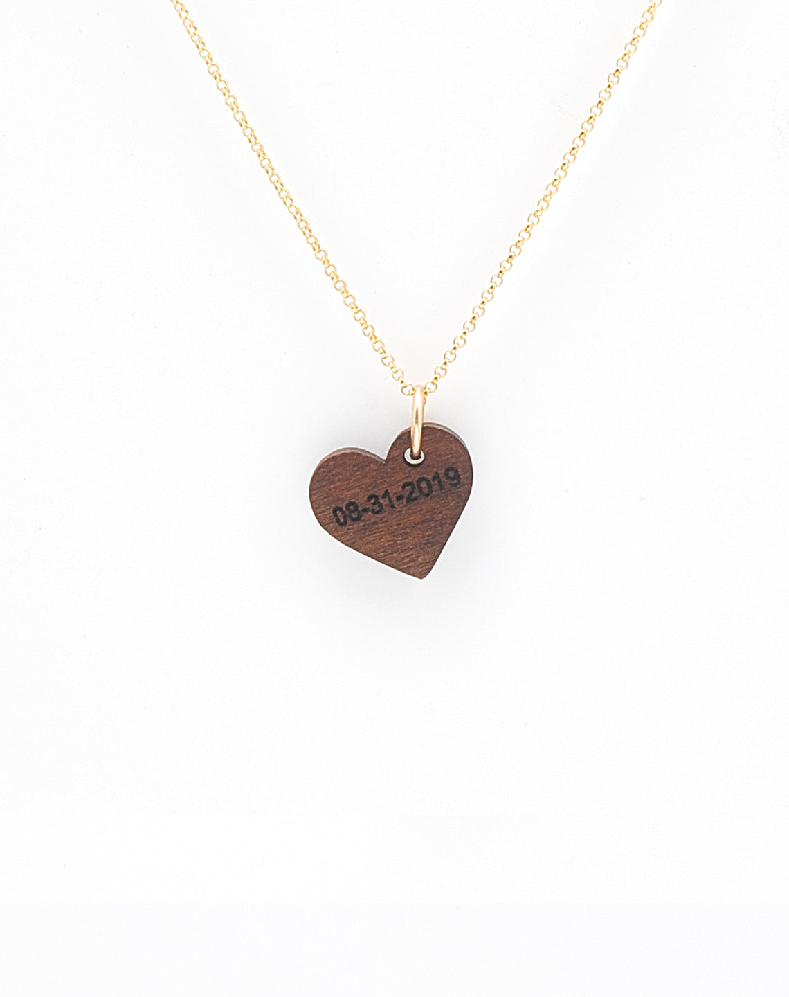 GOLD HEART INLAY