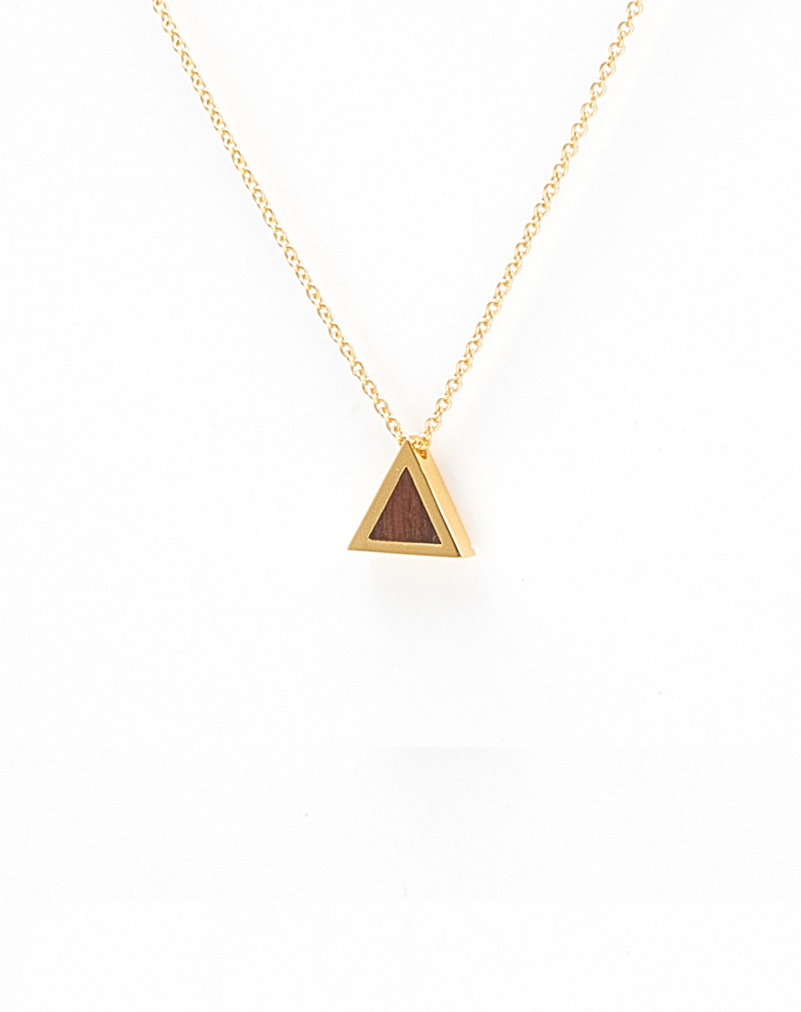 GOLD TRI PENDANT