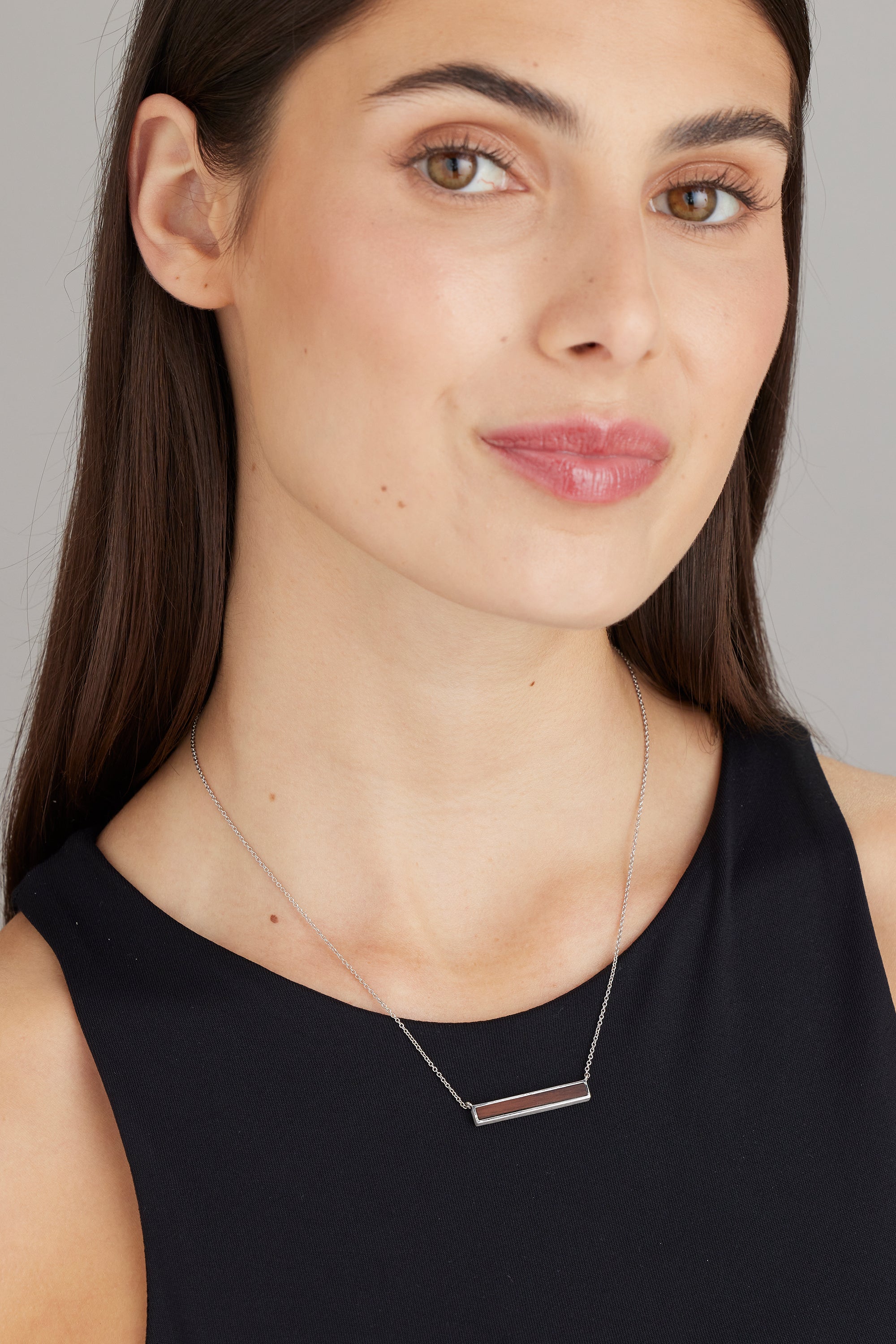 SILVER HORIZONTAL BAR INLAY