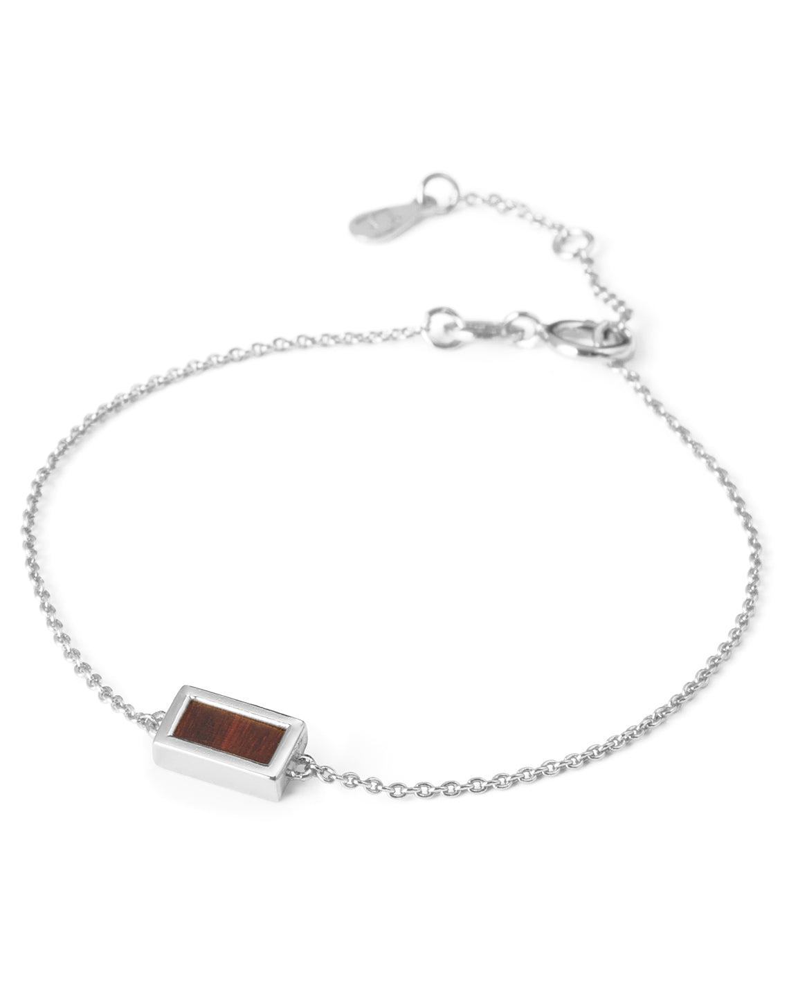 SILVER MINI BAR BRACELET