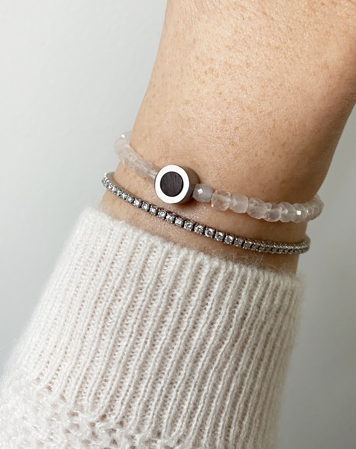 RAINBOW MOONSTONE - Silver