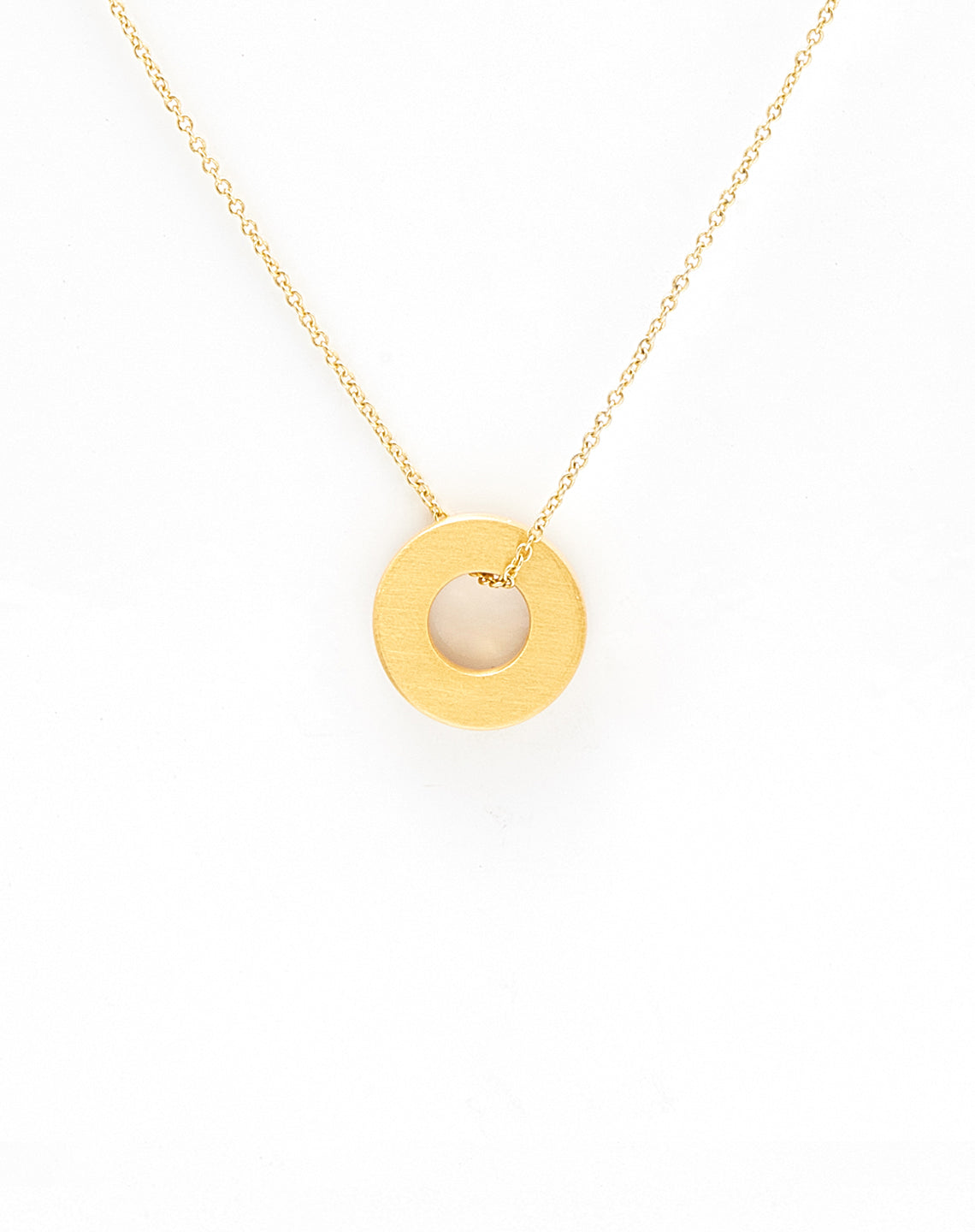 GOLD RING PENDANT