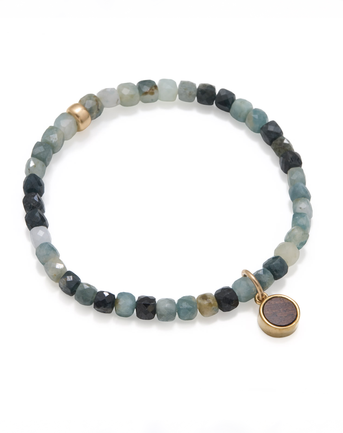 ROUND CHARM TOURMALINE - Gold