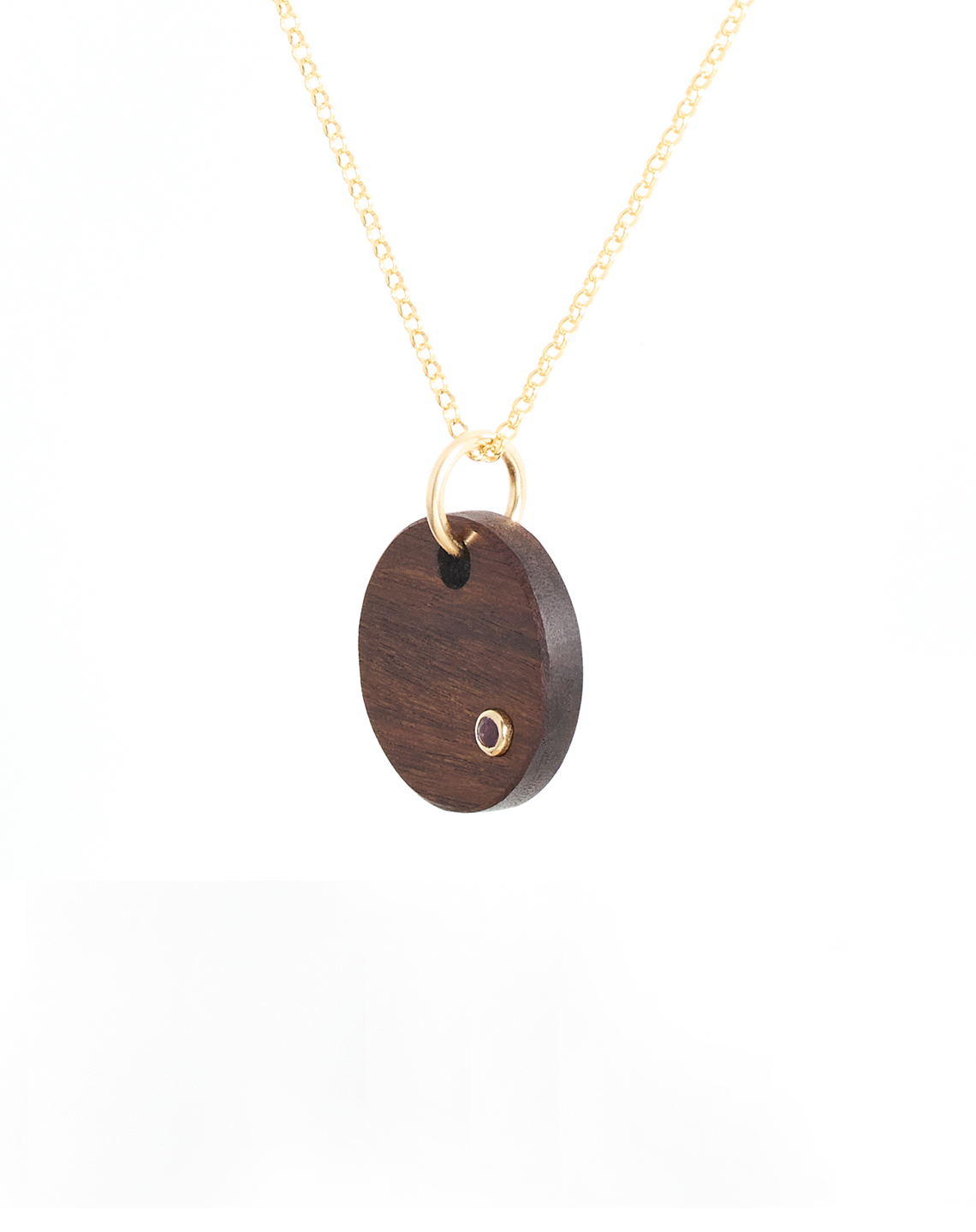 AMETHYST ROUND - Yellow Gold