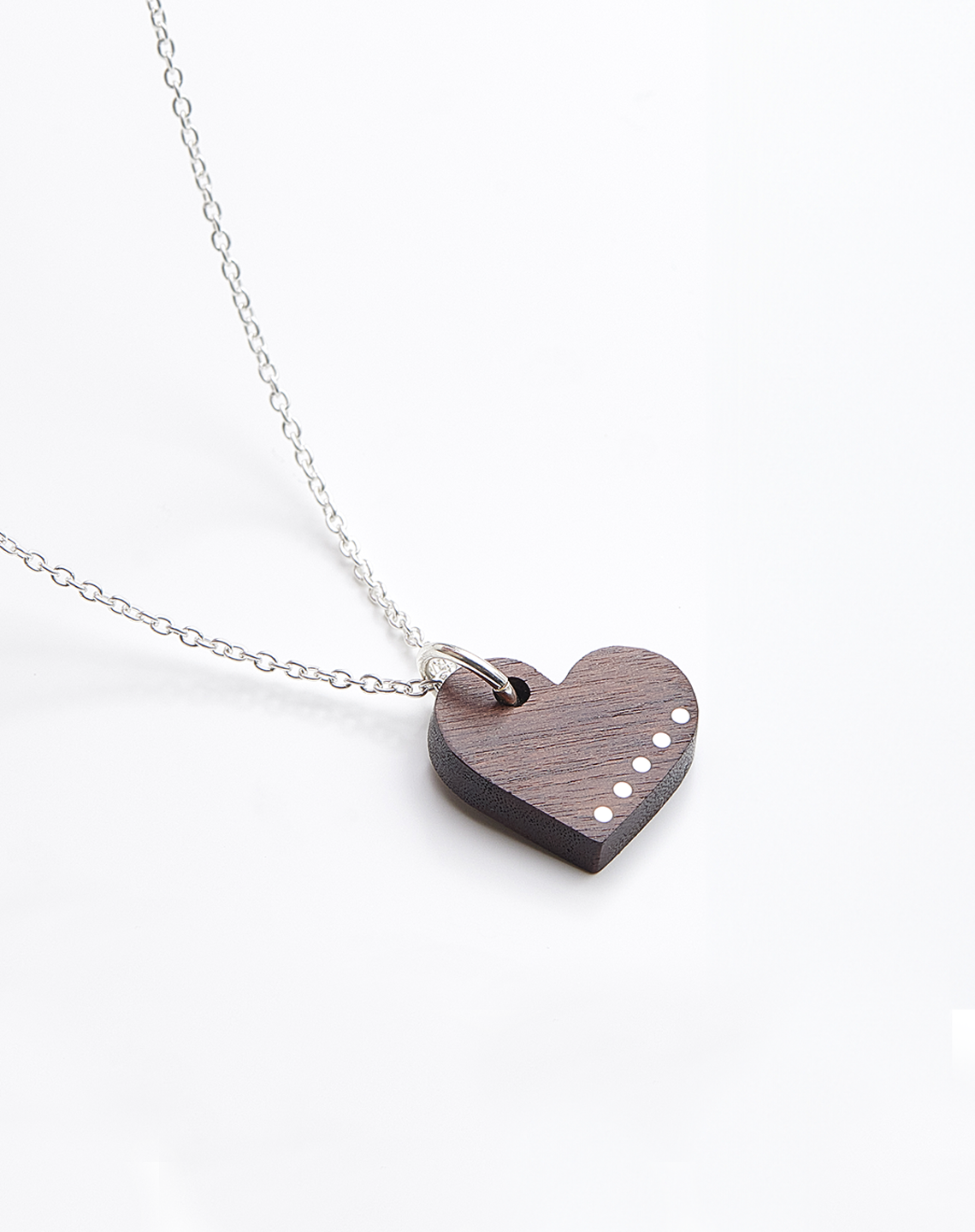 SILVER HEART INLAY