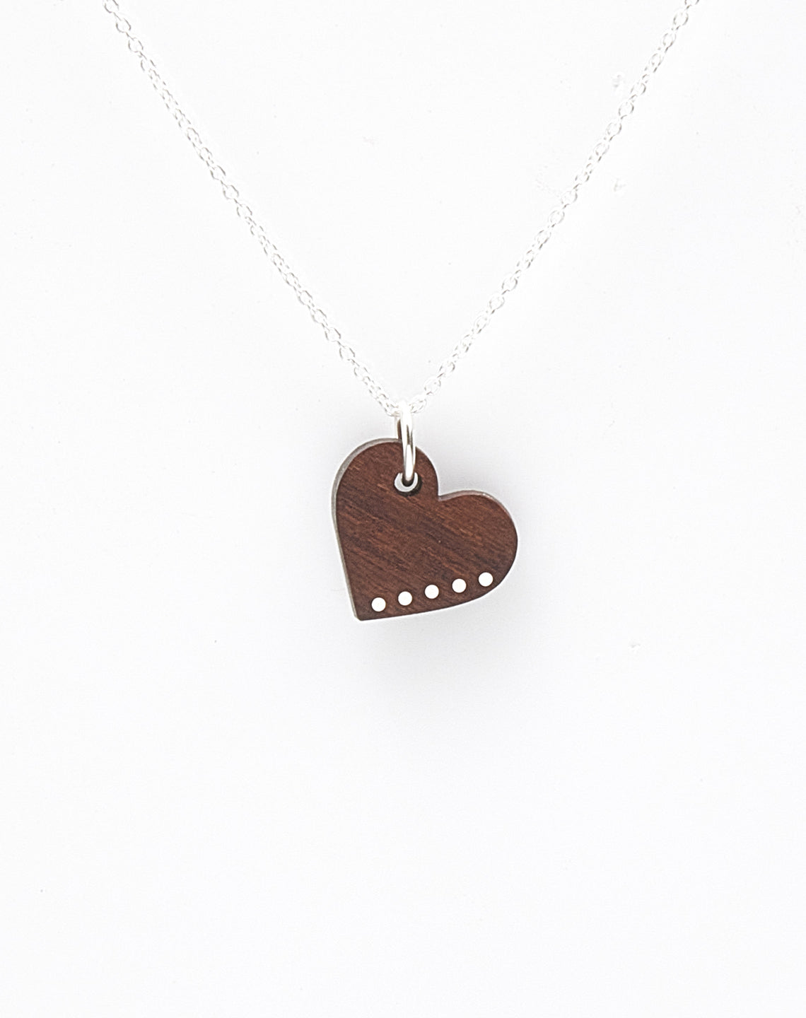 SILVER HEART INLAY