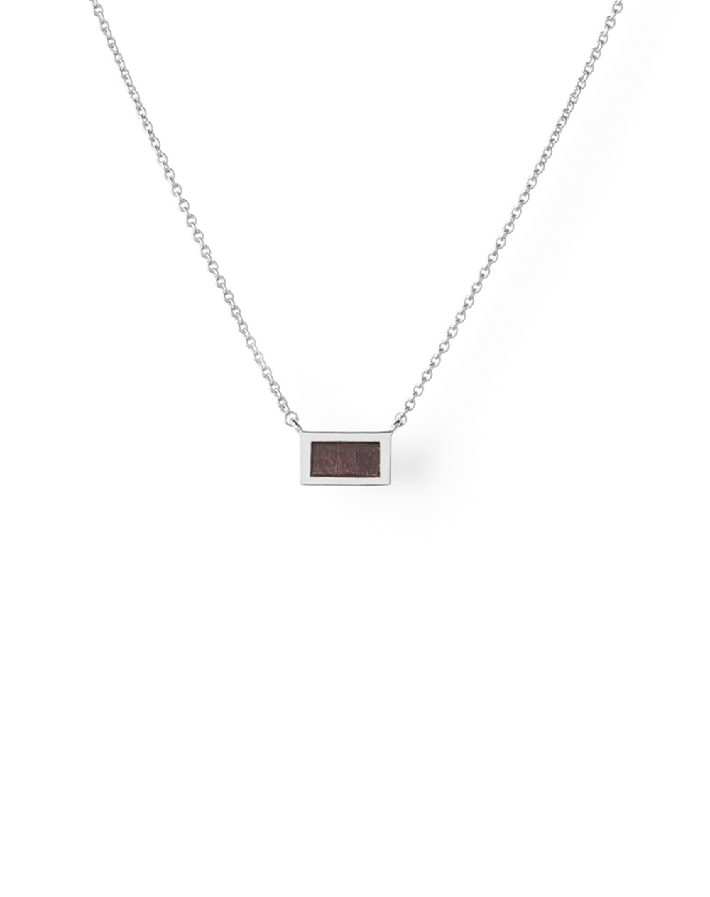 SILVER MINI BAR PENDANT