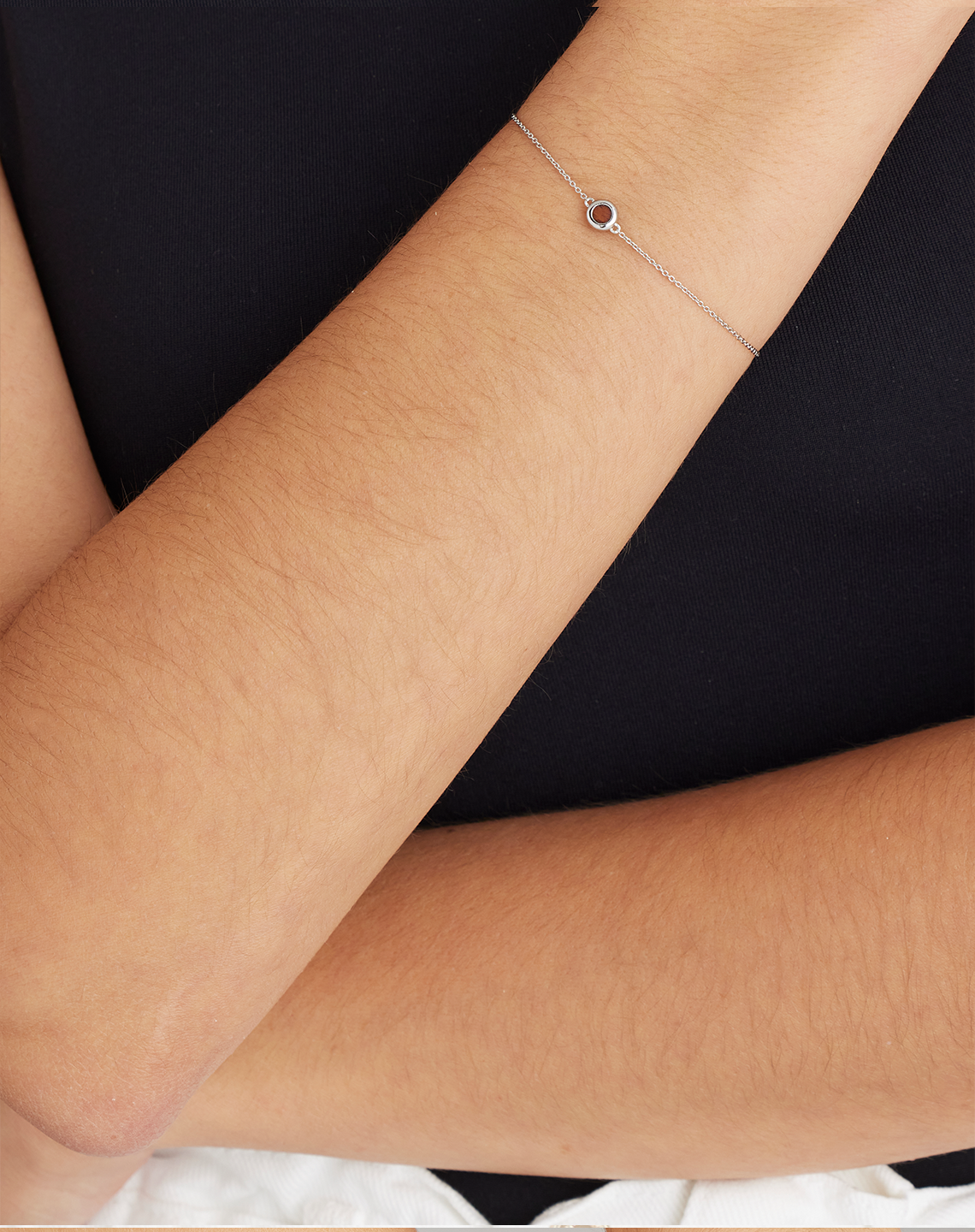 SILVER SPHERE BRACELET