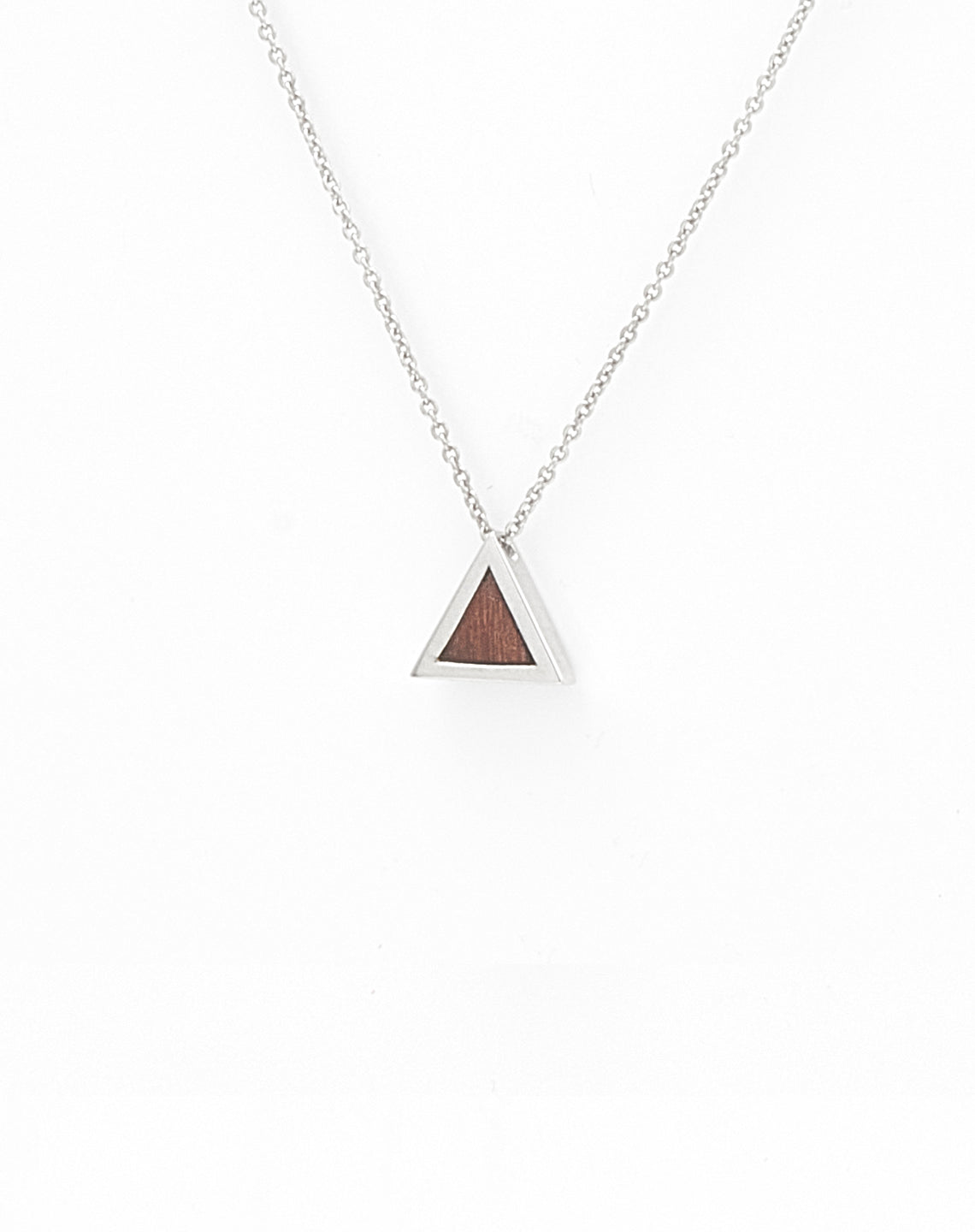 SILVER TRI PENDANT