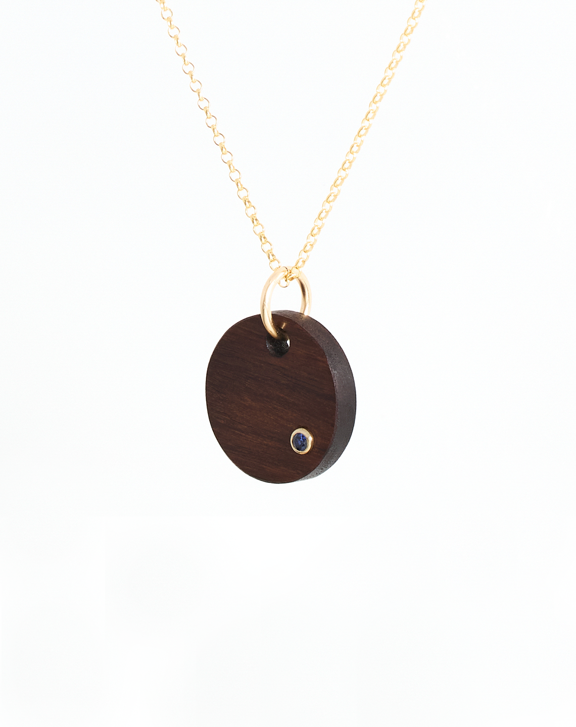 SOLO BLUE SAPPHIRE - Yellow Gold