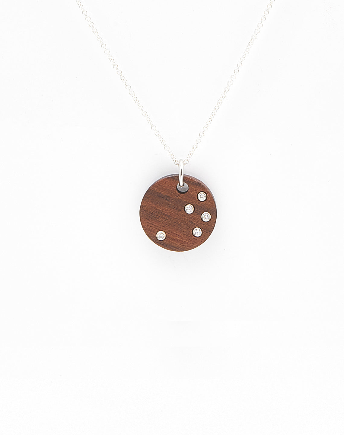 5 DIAMOND ROUND - White Gold