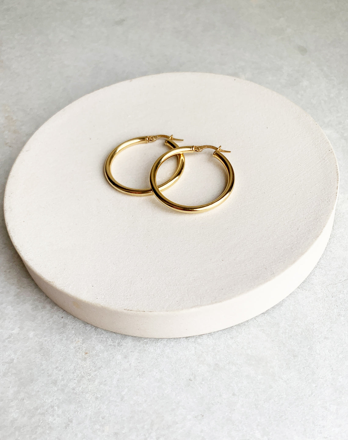 HOOPS | Solid Gold (30mm)