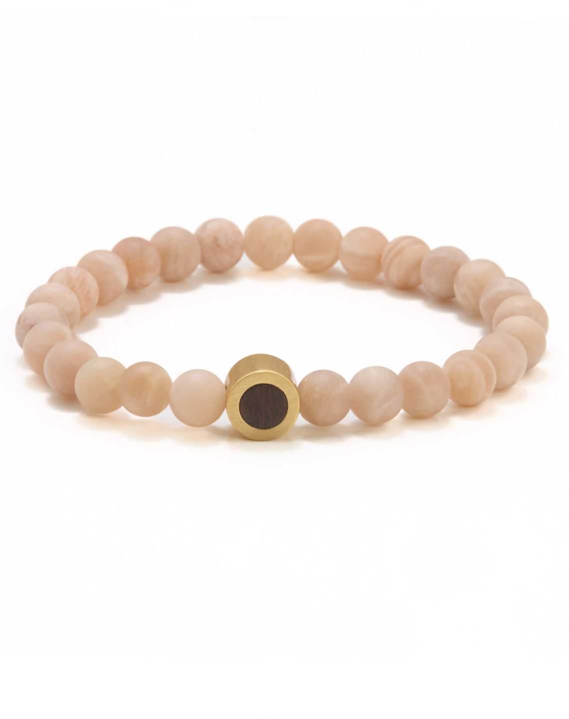 FROSTED PINK MOONSTONE - Gold