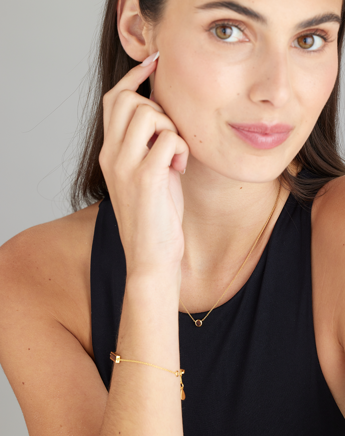 ENGRAVABLE GOLD BAR BRACELET