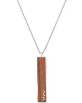 LARGE SILVER BAR INLAY