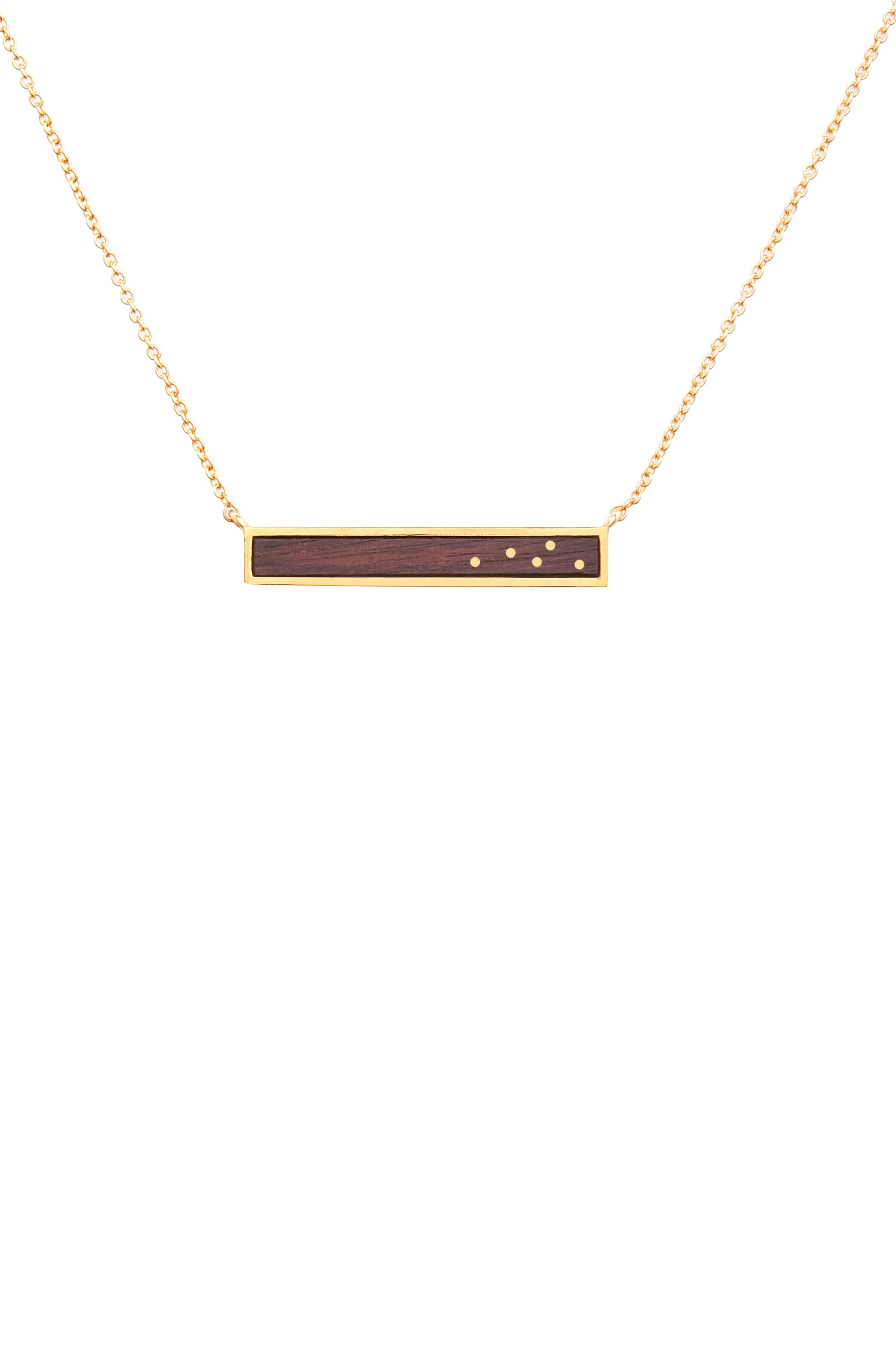 GOLD INLAY HORIZONTAL BAR