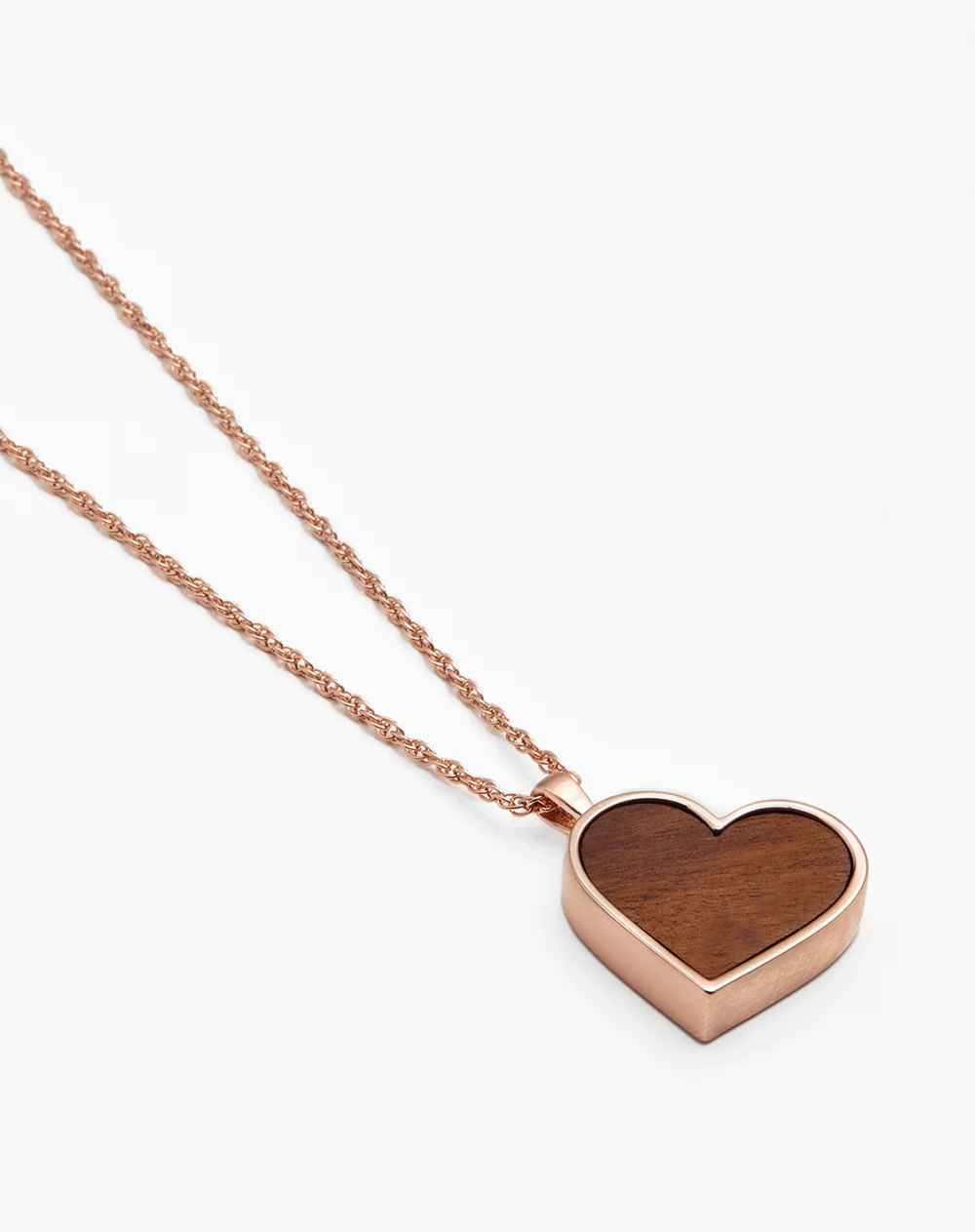 LARGE ROSE GOLD HEART