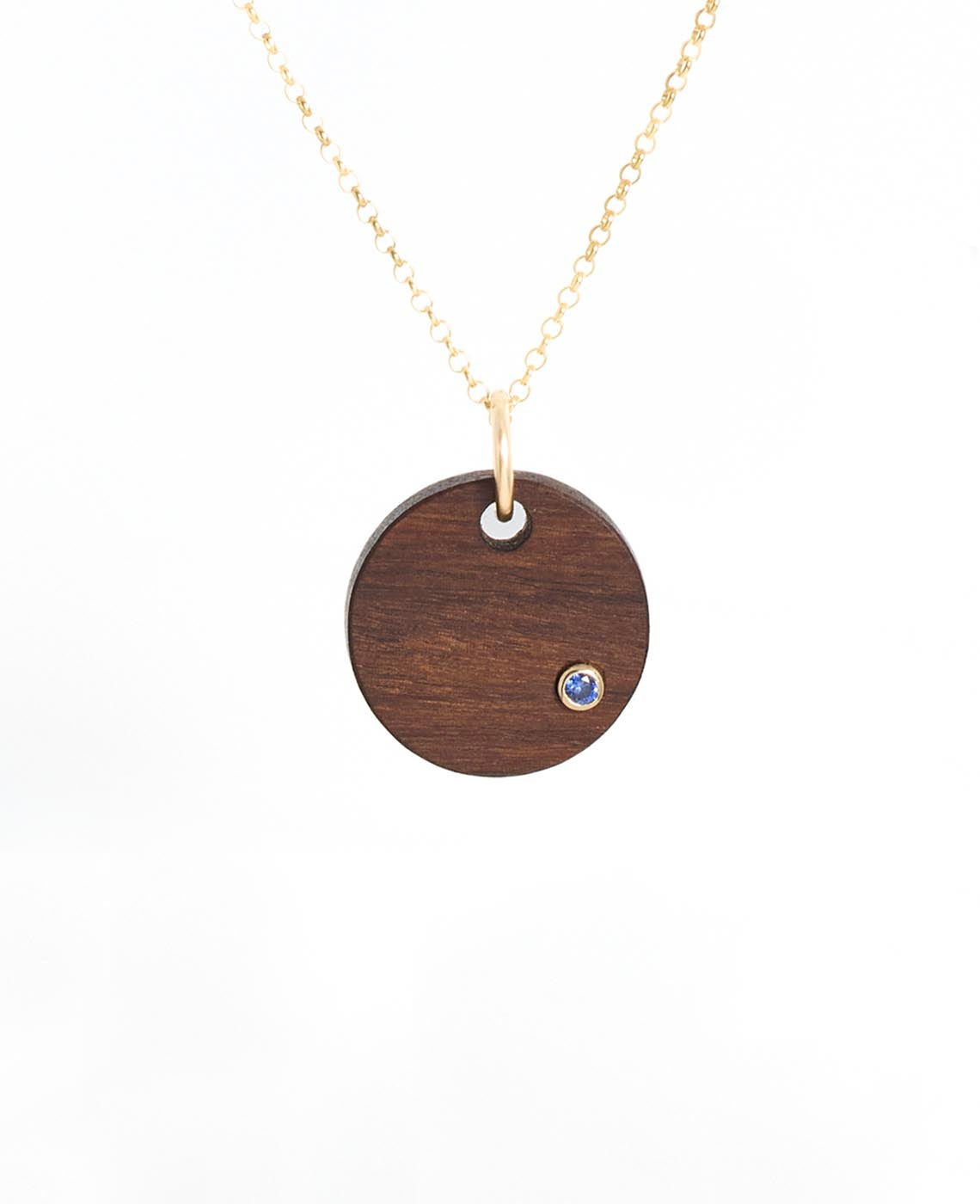SOLO BLUE SAPPHIRE - Yellow Gold