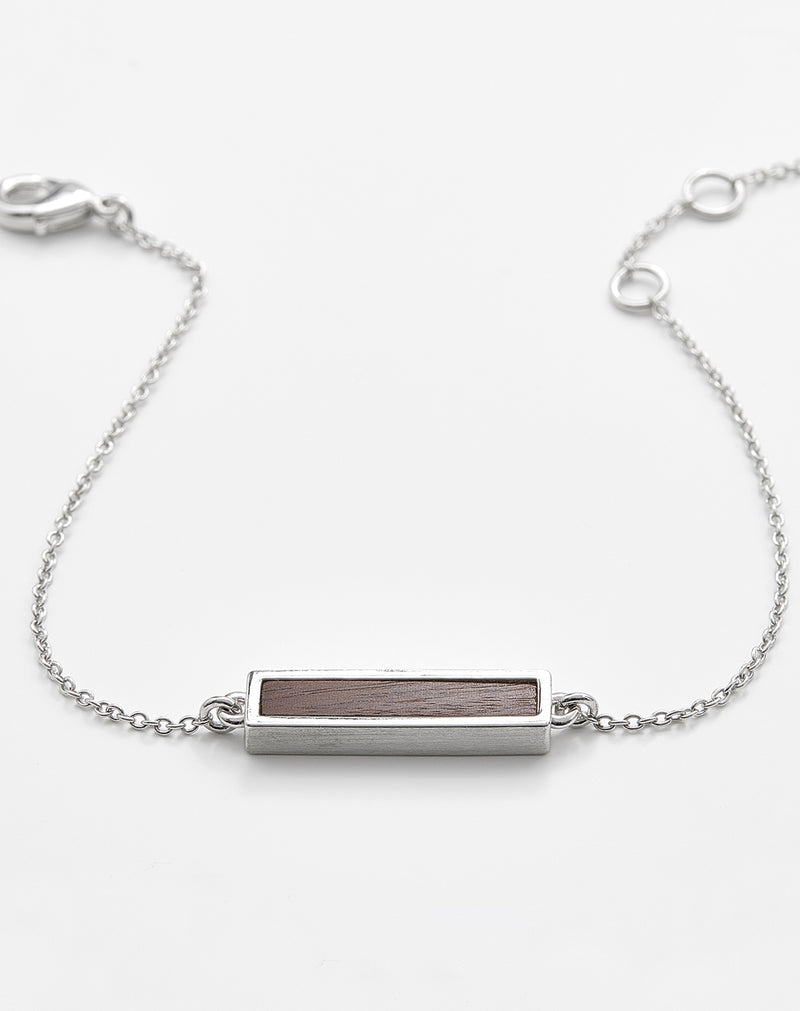 SILVER BAR BRACELET