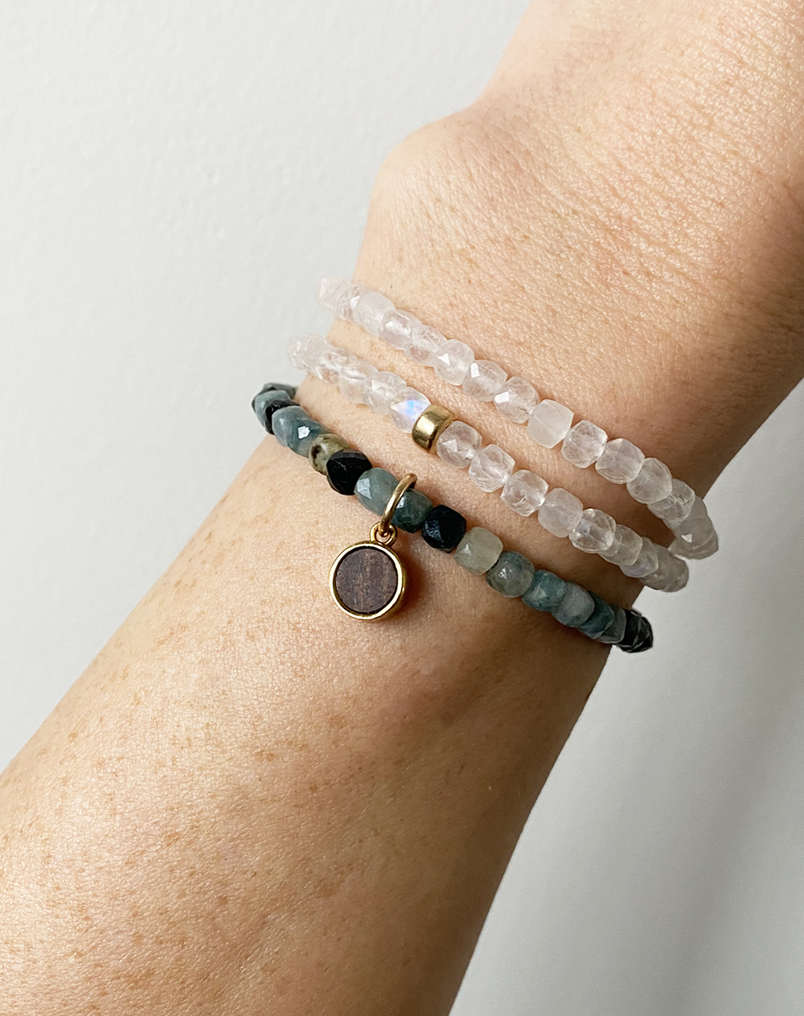 ROUND CHARM TOURMALINE - Gold