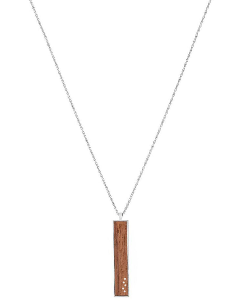 LARGE SILVER BAR INLAY