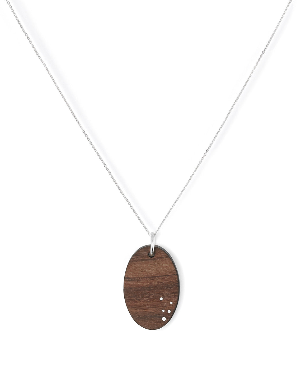 Wood Necklace - 5 Year Anniversary Gift for Wife - Wood Jewelry - Liel and Lentz