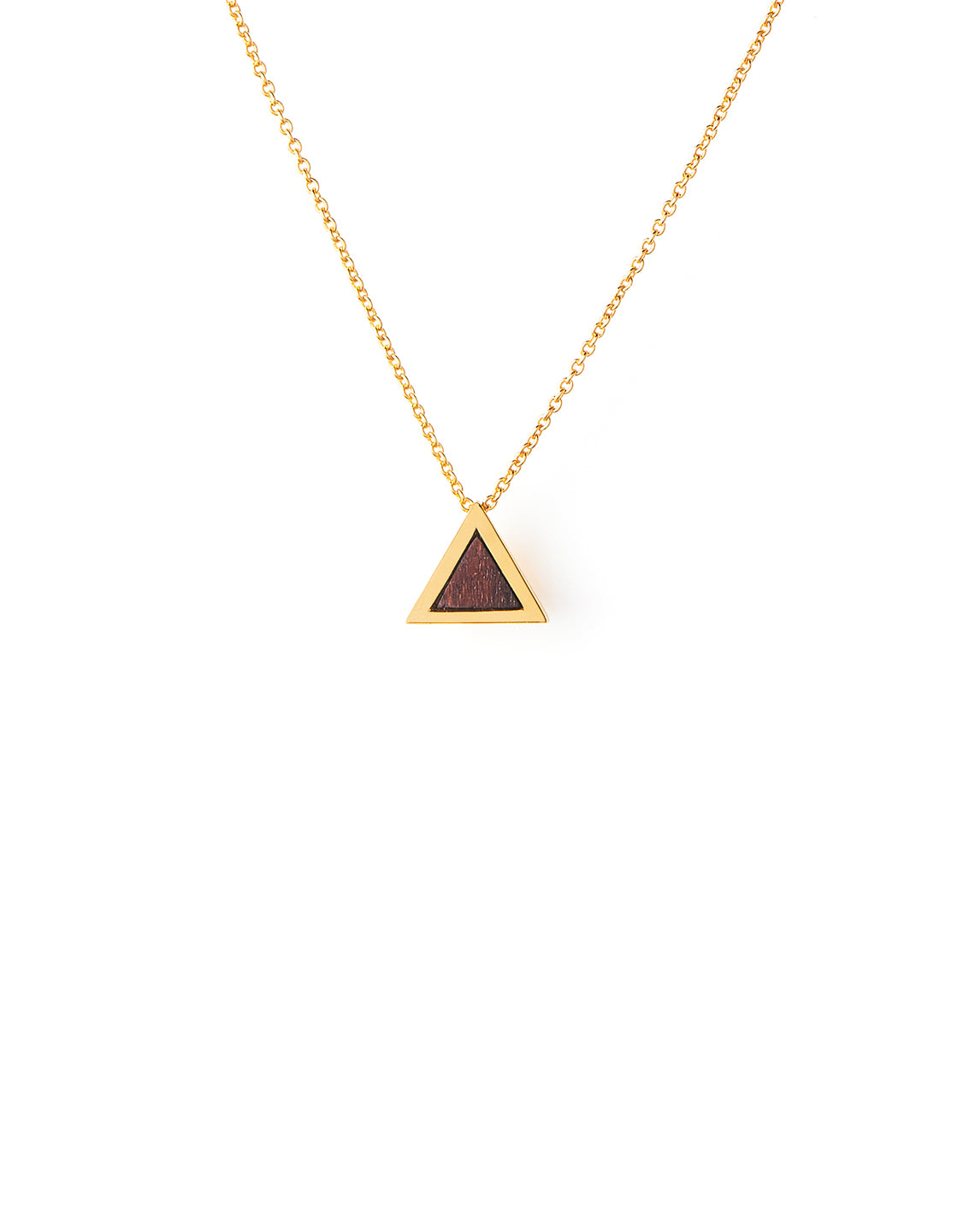 GOLD TRI PENDANT