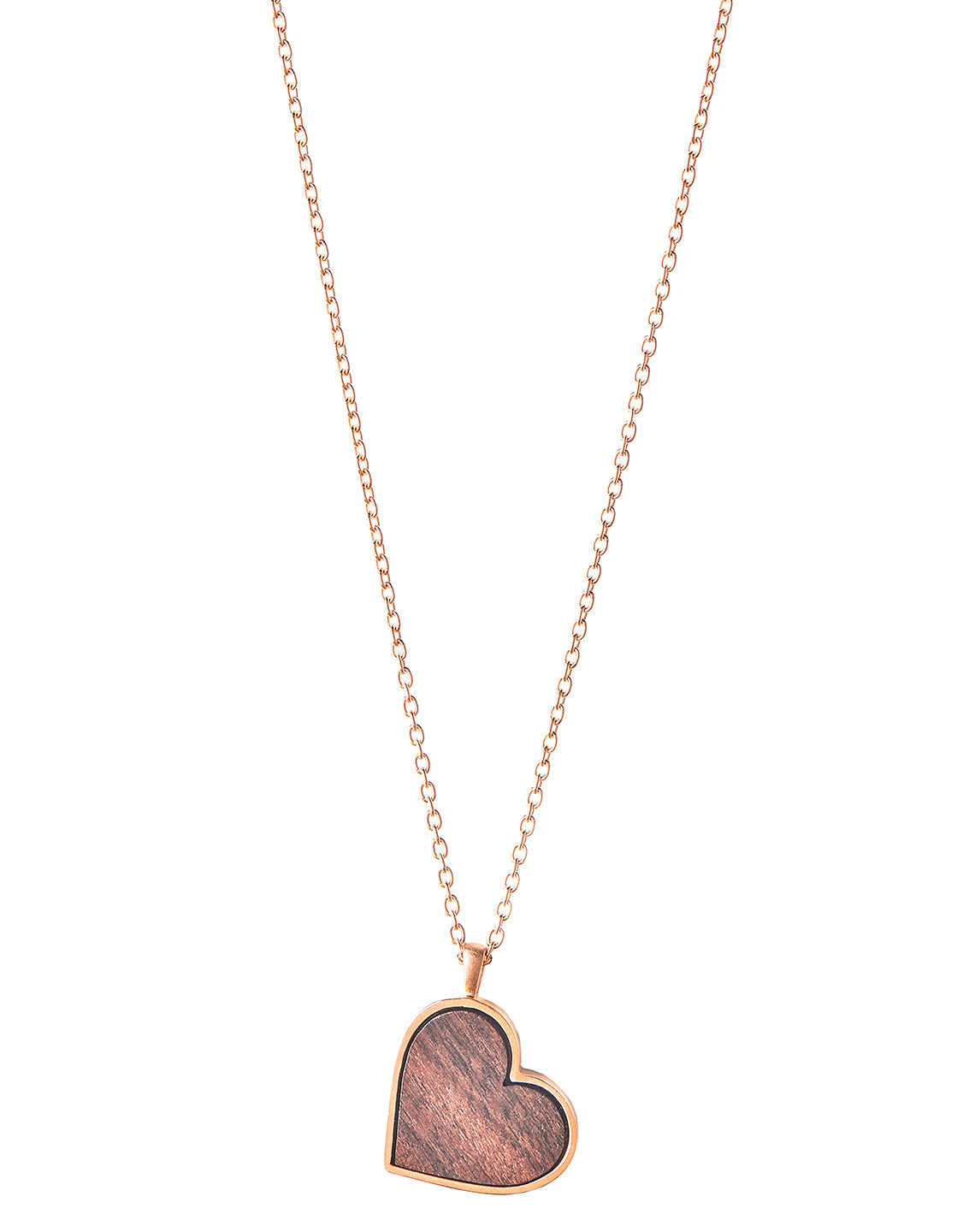 LARGE ROSE GOLD HEART